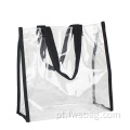 Bag de PVC de compras quadradas aprovadas